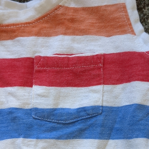 Primary Multicolor Striped Top - Picture 3 of 4